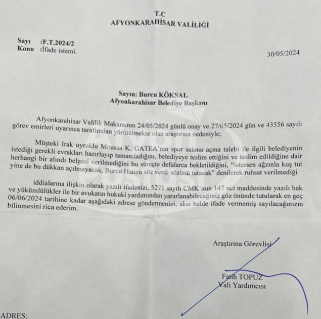 Son Dakika: Valilik, Afyonkarahisar Belediye Başkanı Burcu Köksal’ı ifadeye çağırdı - Resim : 2