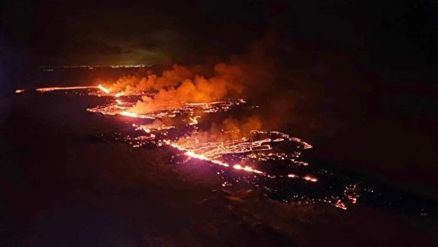 İzlanda'da korku filmi gibi olay! Magma yeryüzüne çıktı - Resim: 9