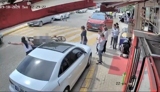 Cipin altında kalan 13 yaşındaki bisikletli kurtarılamadı; o anlar kamerada - Resim: 7