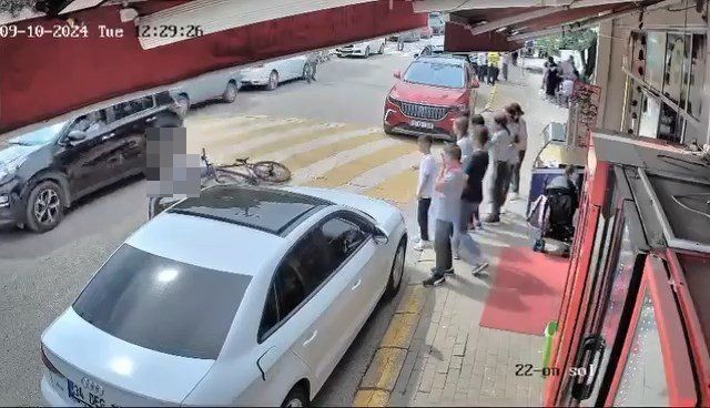 Cipin altında kalan 13 yaşındaki bisikletli kurtarılamadı; o anlar kamerada - Resim: 6