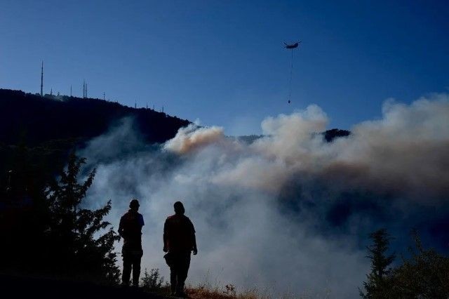 Türkiye alev alev yanıyor! Yangınlara müdahalede il il son durum - Resim: 29