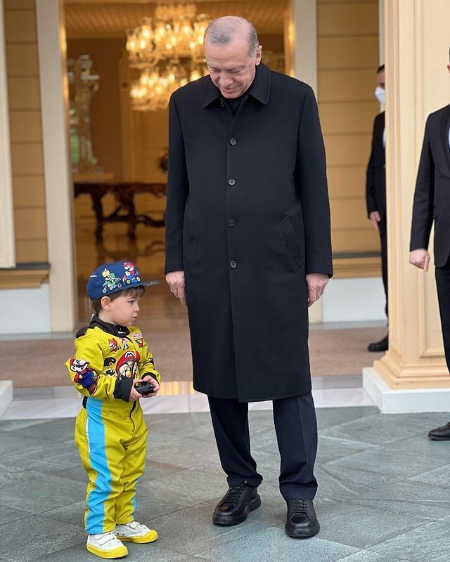 Kenan Sofuoğlu ile oğlu Zayn Cumhurbaşkanı Erdoğan'ı takip etti - Resim: 6