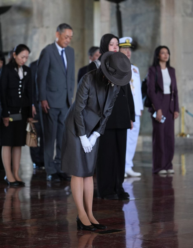 Japonya Altes Prensesi Akiko Mikasa'nin Anıtkabir ziyaretinde dikkat çeken detay - Resim: 20
