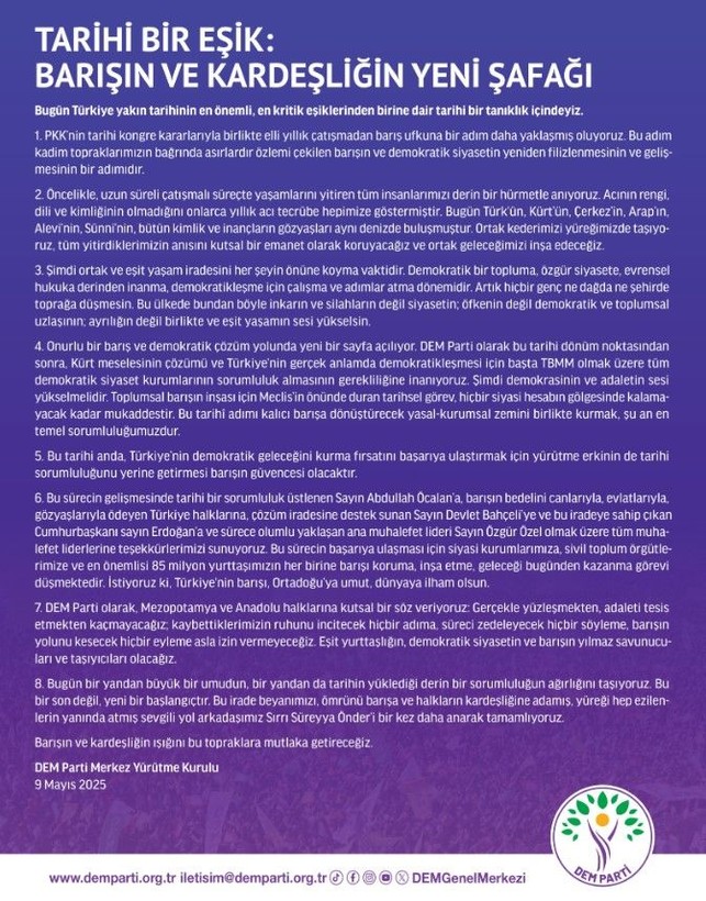 10 Mart gazete manşetleri | "PKK silah bırakıyor", "41 yıllık terör belası bitti" - Resim: 4