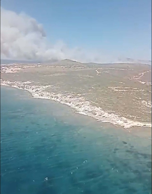 Son Dakika: İzmir Çeşme'de orman yangını! Alevlerin arasında kalan 3 kişi hayatını kaybetti - Resim: 3