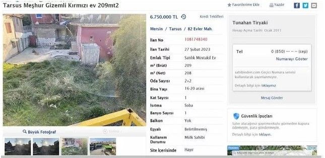 MİT ve özel harekat 1 yıl kapısında beklemişti! Dudak uçuklatan rakamla satışa çıkarılan 'Gizemli ev' ile ilgili çarpıcı açıklama - Resim: 3