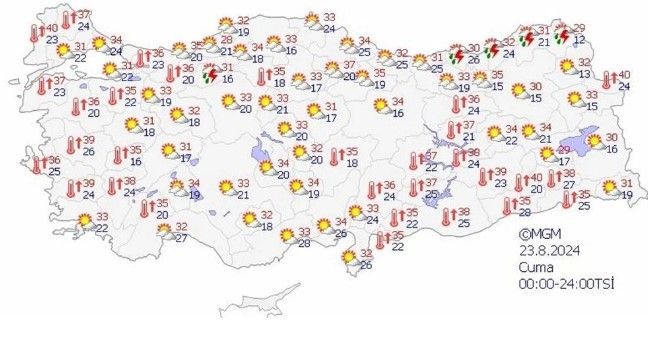 Meteoroloji açıkladı! Sıcaklıklar artıyor: İl il hava durumu - Resim: 11
