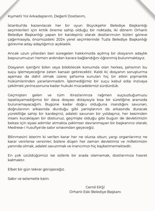 CHP’nin Tuzla aday adayı Cemil Ekşi usulsüzlükten tutuklandı - Resim : 2