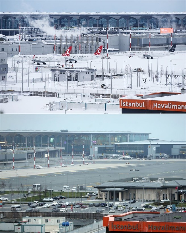 Türkiye'deki kuraklık korkutuyor! 2022 yılında okullar tatil edilmiş yollar kapanmıştı: Aynı İstanbul bu sene bahar bahçe oldu - Resim: 17