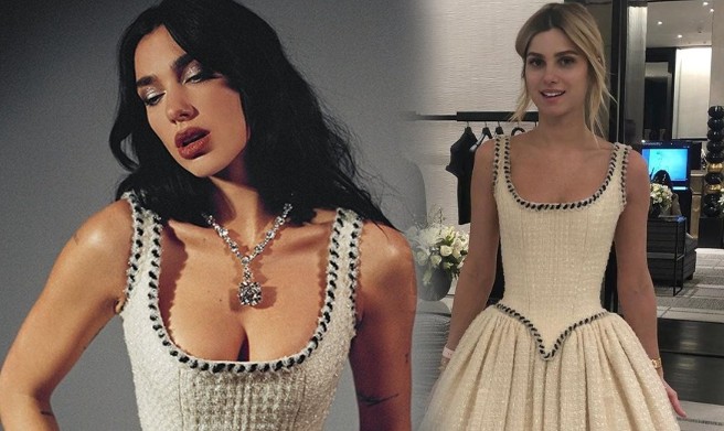 Dua Lipa'nın giydiği elbiseyle çekilmiş pozlarını sosyal medya hesabından paylaşan Nazlı Sabancı yorum yağmuruna tutuldu! "Yanlışlıkla attın galiba" - Resim: 14