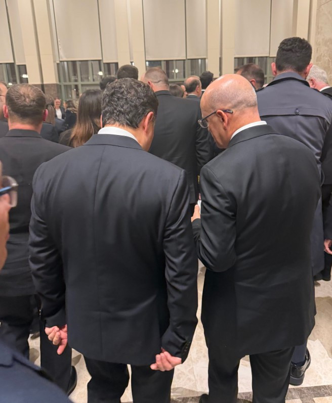 Ali Babacan ve Mehmet Şimşek, 29 Ekim resepsiyonunda sohbet etti - Resim : 4