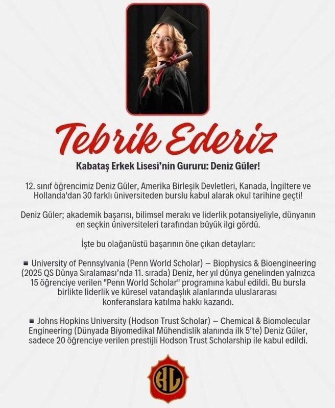 Kabataşlı Deniz kararını verdi! 30 üniversite peşine takıldı, bakın o ne seçti? - Resim: 4