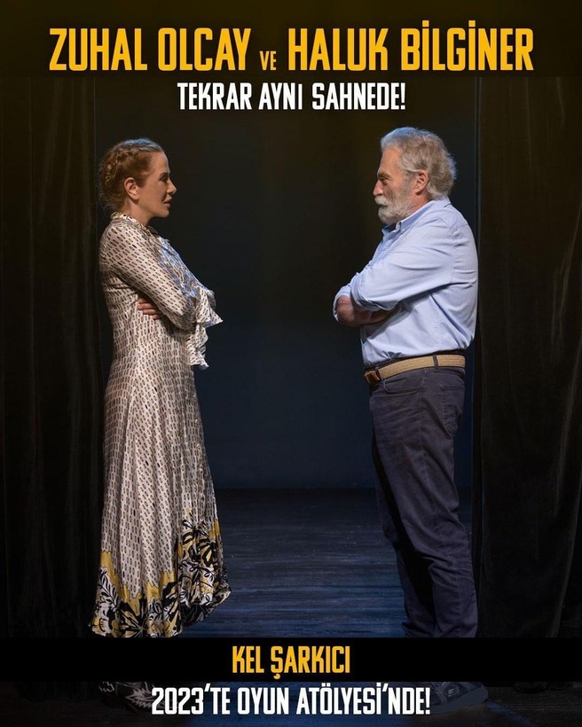 Eski eşler Zuhal Olcay ile Haluk Bilginer yıllar sonra sanat için bir arada - Resim: 4