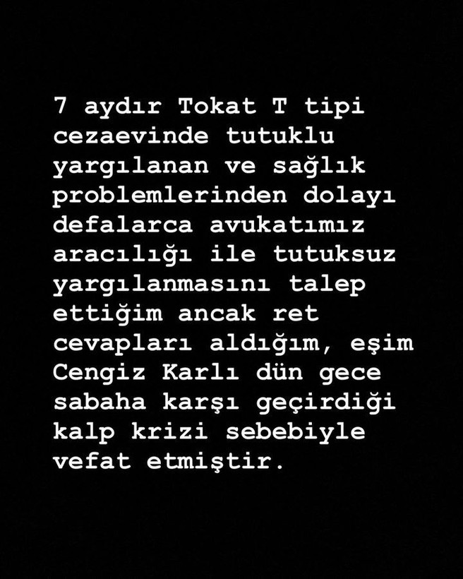 Elif Karlı'nın eşi Cengiz Karlı vefat etti! Ölümün ardından kahreden detay ortaya çıktı - Resim: 2