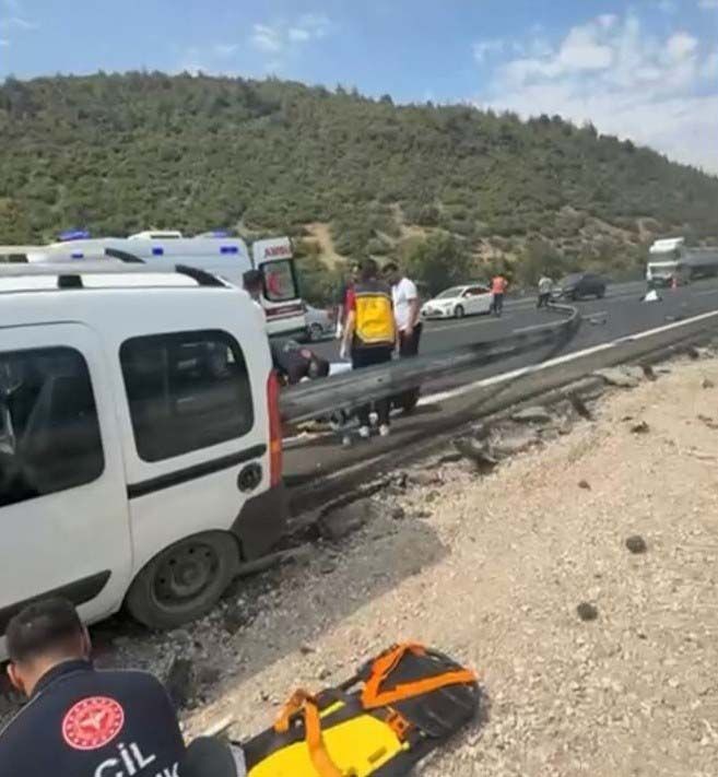 Osmaniye'de can kayıplı korkunç kaza! Bariyer motordan girdi bagajdan çıktı - Resim: 4