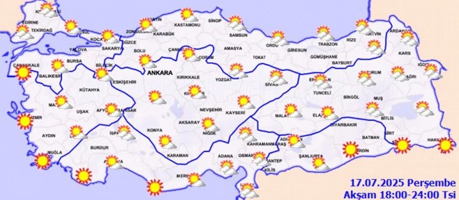 Meteoroloji duyurdu! 7 il için sağanak uyarısı yapıldı - Resim : 2