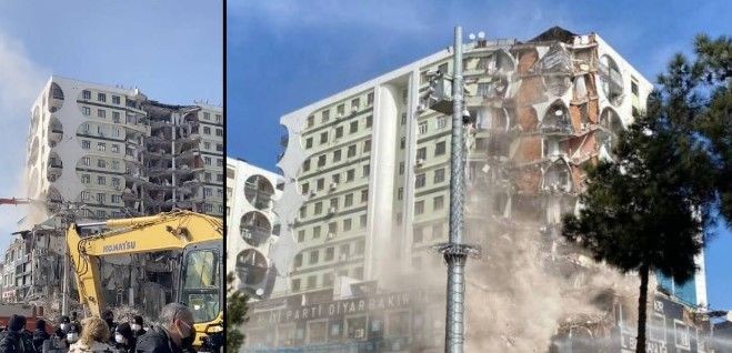 6 Şubat depremlerinde Diyarbakır'da depremde enkaza dönen Galeria Sitesinin 3 müteahhidi ile mühendisi hakim karşısında - Resim: 9
