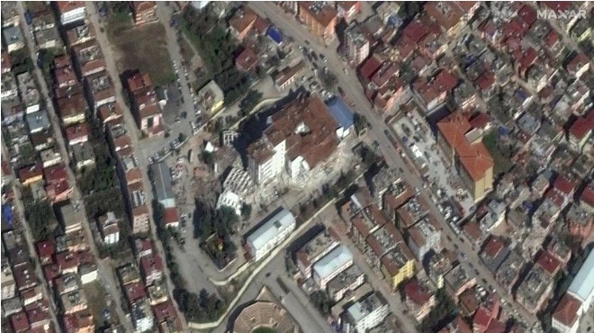 Kahramanmaraş merkezli depremin yıkıcı etkisi havadan görüntülendi - Resim: 4