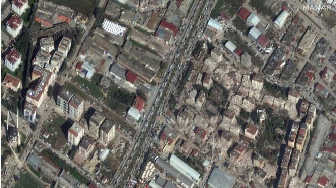 Kahramanmaraş merkezli depremin yıkıcı etkisi havadan görüntülendi - Resim: 6