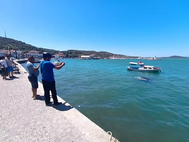 Görenler şaşkınlığını gizleyemedi! Denize uçan otomobilinin üzerinde oturup yardım bekledi - Resim : 3