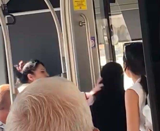 Çarşaflı anneye otobüste saldırı: Defolun bu ülkeden - Resim: 5