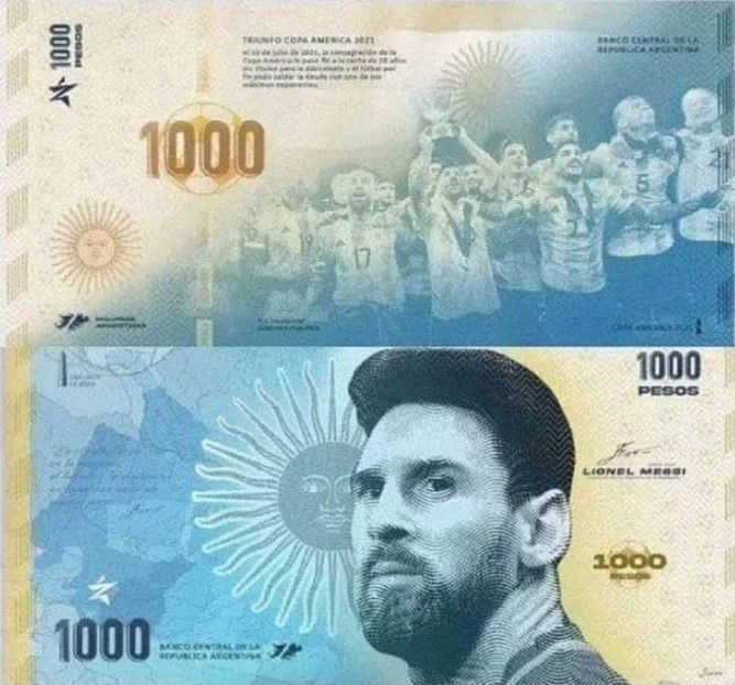 Lionel Messi’nin yüzü Arjantin parasında olacak - Resim: 3