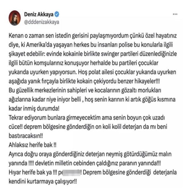 Eylül Öztürk'ün eşi Kenan Özkan'dan Deniz Akkaya'ya swinger yanıtı - Resim: 7