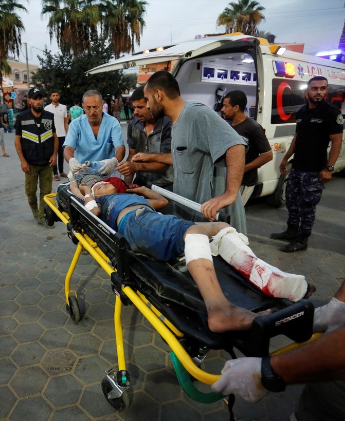 Bebek katili İsrail yine gözünü hastanelere dikti! Hamas'ın intikamını binlerce sivilden alıyor - Resim: 48