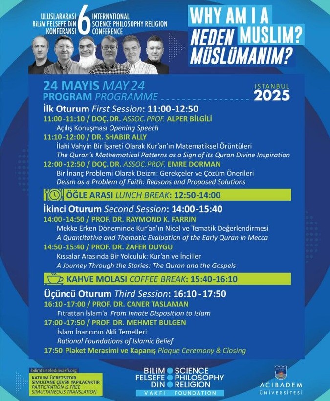 6.Uluslararası Bilim Felsefe Din Konferansı - Resim: 2
