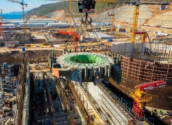 Akkuyu NGS'nin bir kısmı daha bitirildi - Resim: 2