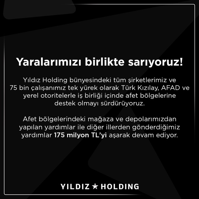 Kahramanmaraş'ta meydana gelen 7.7 ve 7.6'lık deprem sonrası Türkiye tek yürek oldu! Dev şirketler yardımda yarışıyor - Resim: 27