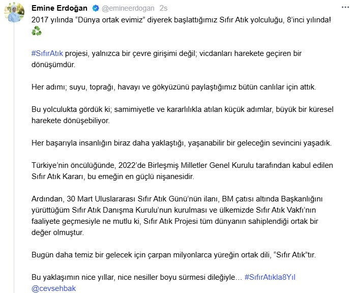 Küresel çevre hareketi "Sıfır Atık" 8 yaşında - Resim : 1