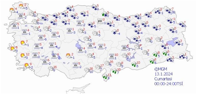 İstanbul'da kar yağışı başladı! ❄️🌨️ İstanbul'da hafta sonu hava nasıl olacak? Metoroloji, AKOM ve Bakanlıktan peş peşe uyarı |13- 14 Ocak hava durumu - Resim: 4
