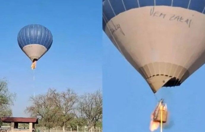 Meksika'da kan donduran balon faciası! Doğum günü gezisinde diri diri yandılar - Resim: 4