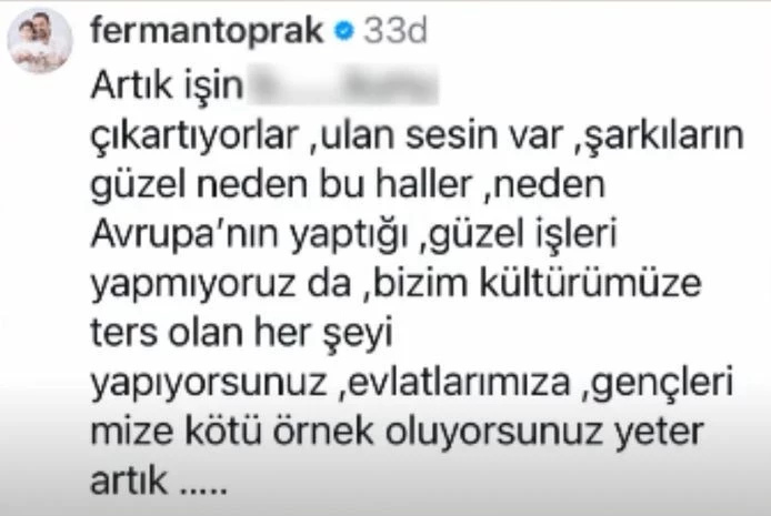Ferman Toprak'tan Edis'in transparan sahne tarzına sert tepki! "Kötü örnek oluyorsunuz" - Resim: 4