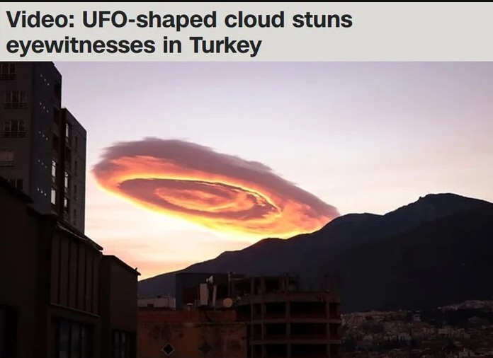 Bursa'da merceksi bulut görüldü! Dünyada gündem oldu: UFO'ya benziyor - Resim: 2