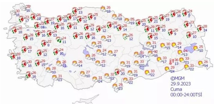Meteoroloji İstanbul için gün verdi! Beklenen sağanak geliyor! İşte gün gün hava durumu - Resim: 16