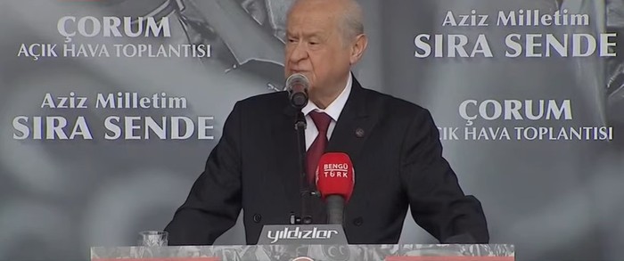 MHP lideri Devlet Bahçeli Çorum'da önemli açıklamalarda bulundu! Türk ve Müslüman düşmanları Kılıçdaroğlu'nun arkasında - Resim : 2