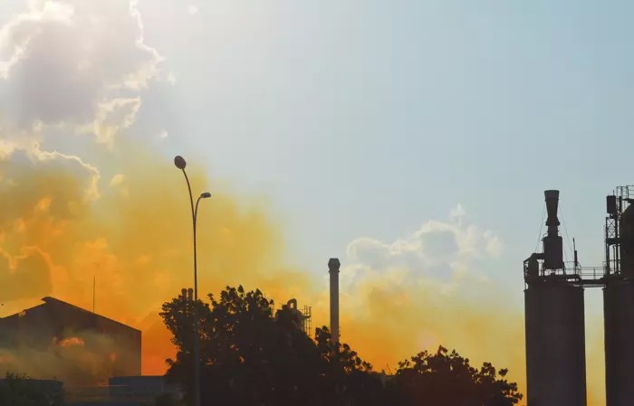 Kütahya'da azot fabrikasında sızıntı oluştu - Resim : 2