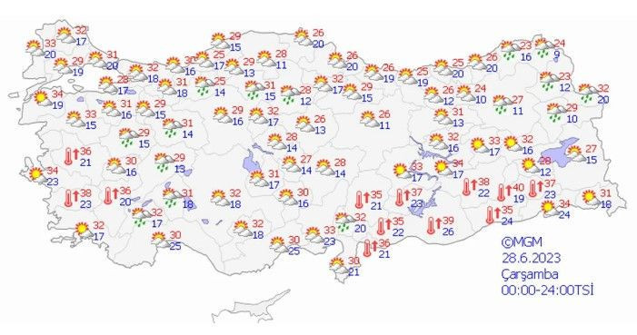 Kurban Bayramı'nda yurt geneli sıcak daha dalgasına girecek! Meteoroloji'den uyarı - Resim: 12
