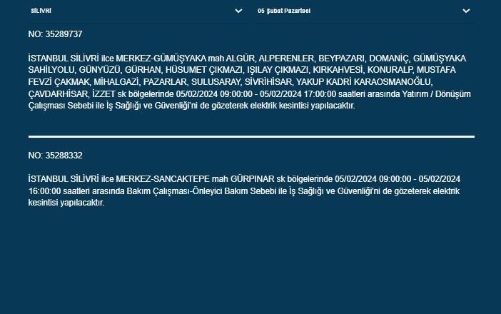 BEDAŞ İstanbul'un 14 ilçesinde elektriklerin kesileceğini duyurdu - Resim: 4