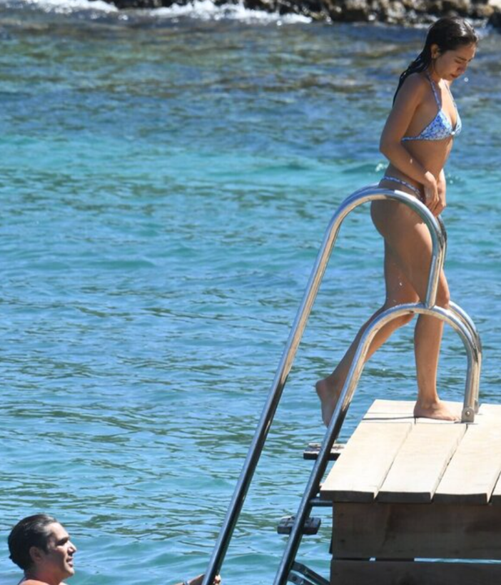 7'nci yıllarını kutladılar! Neslihan Atagül-Kadir Doğulu çifti Bodrum'da tatil yapıyor - Resim: 9