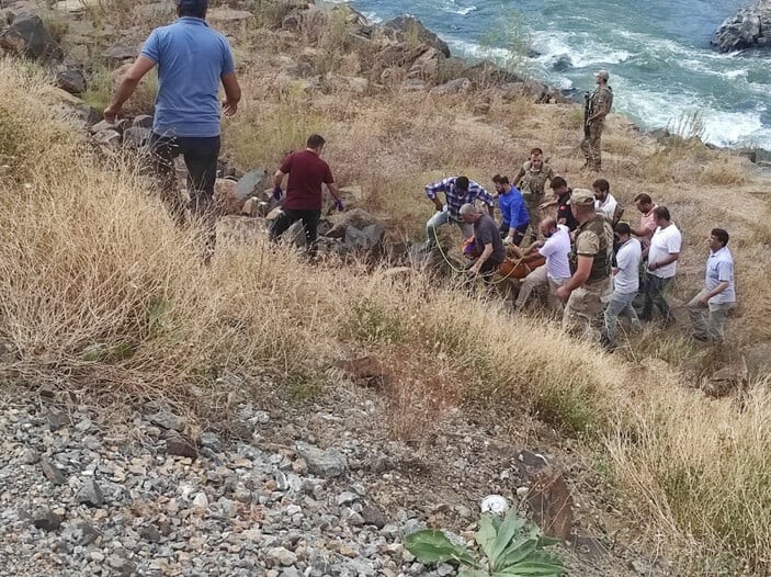 Muş'ta acı ölüm! Balık tutarken nehre düşüp boğuldu - Resim : 2