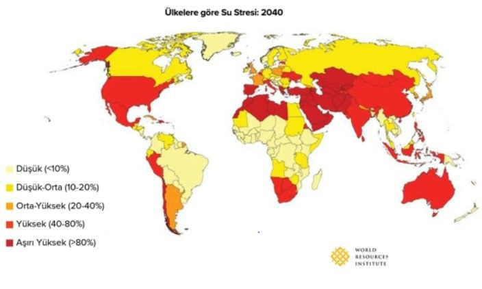 Uzmanlardan korkutan kuralık uyarısı! 2022'nin bir numaralı krizi kuraklık, 2023'te de olacak! 2040'ta Türkiye en riskli ikinci kategoride - Resim: 3