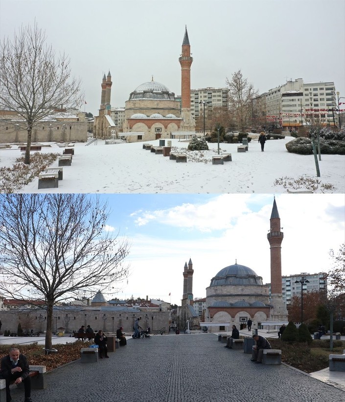Ülkemizde kuraklık nedeniyle birçok ilimiz yağışa hasret kaldı: Geçen kış ile bu kış arasındaki fark fotoğraflarla sergilendi - Resim: 19