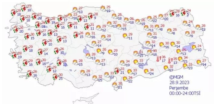 Meteoroloji İstanbul için gün verdi! Beklenen sağanak geliyor! İşte gün gün hava durumu - Resim: 15