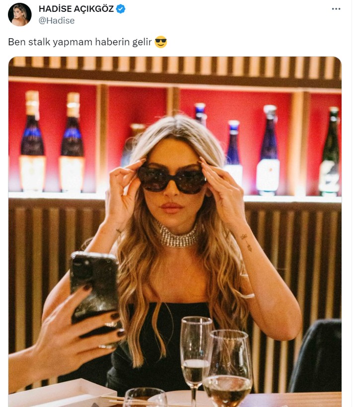 Hadise'den gönderme: Stalk yapmam, haberi gelir - Resim: 6