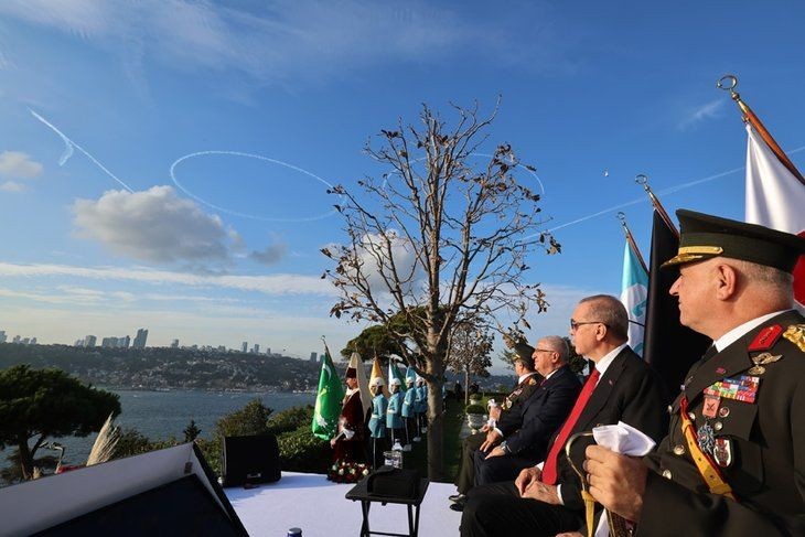 İstanbul Boğazı'ndaki tarihi törenin detayları ortaya çıktı! Cumhurbaşkanı Erdoğan 'stratejik mesajlar içeriyor' demişti - Resim: 1