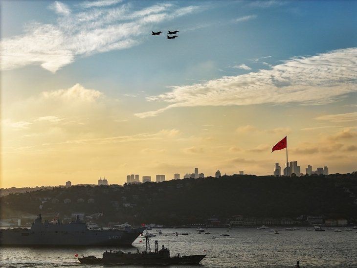 İstanbul Boğazı'ndaki tarihi törenin detayları ortaya çıktı! Cumhurbaşkanı Erdoğan 'stratejik mesajlar içeriyor' demişti - Resim: 2