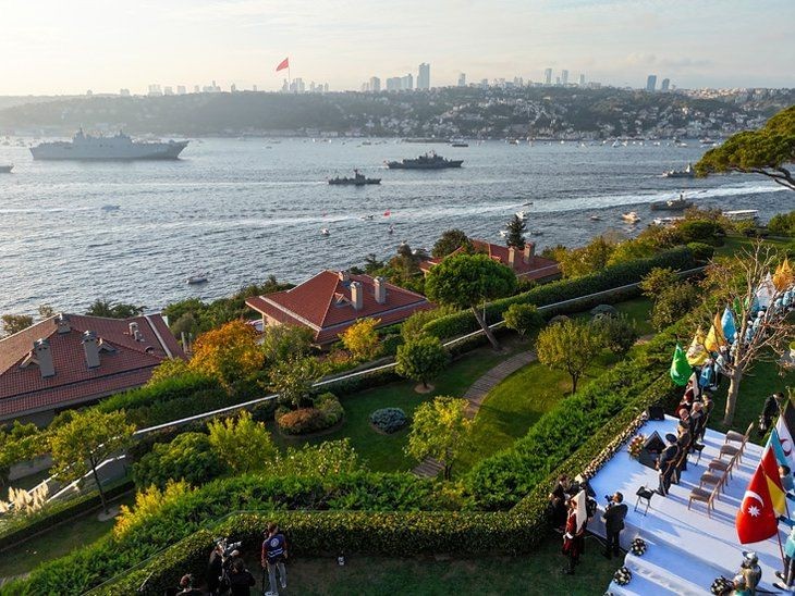 İstanbul Boğazı'ndaki tarihi törenin detayları ortaya çıktı! Cumhurbaşkanı Erdoğan 'stratejik mesajlar içeriyor' demişti - Resim: 3